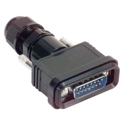防水型D-Sub后壳套件，DB15M - WPDB15P-KIT