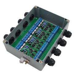 防风雨高功率多端口10/100 Base-T5类避雷器—螺丝接线终端的图片