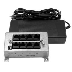 BT-CAT5-P4中跨/供电器套件，带56V直流117.6W电源的图片