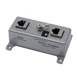 单端口6类无源千兆级中跨/供电器的图片