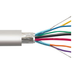 超高速USB3.0散装线缆，30/24AWG，VW-1阻燃等级UL20276 PVC护套，白，1000英尺（304.8米）的图片