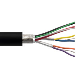超高速USB3.0散装线缆，30/24AWG，VW-1阻燃等级UL21551低烟无卤护套，黑，1000英尺（304.8米）的图片