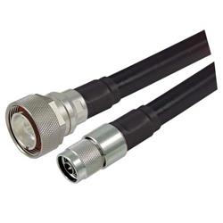 600系列线缆组件，7/16 DIN公头/N型公头，75英尺（22.9米）的图片