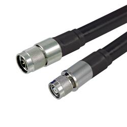 600系列线缆组件，反极性TNC插头/N型公头，10英尺（3米）的图片