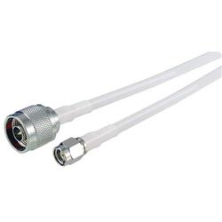 195-系列引线, 反极性SMA插头 / N型公头,4.0 ft / 1.2 m, 白色的图片