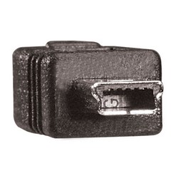 直角型USB线缆，直通A型公头/上出线Mini-B5公头，2米的图片