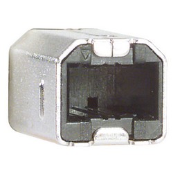 USB 2.0 线缆组件, 低烟无卤 , A 型公头 / B型公头, 1.0m, 黑色的图片