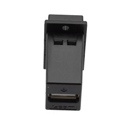 USB B型 - A型耦合器，黑色的图片