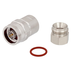 适用于LMR-400，LMR-400-DB，LMR-400-FR和400系列电缆的N公接头线夹/非焊接触头连接的图片