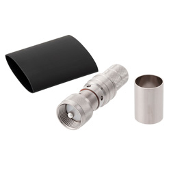 适用于LMR-600，LMR-600-DB，LMR-600-FR和600系列电缆的UHF公接头压接/非焊接触头连接的图片