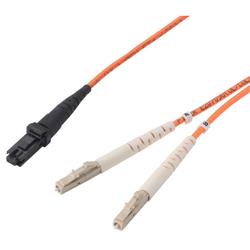 OM2 50/125多模低烟无卤光缆，MTRJ/双芯LC，4米的图片