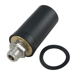 2.4 GHz 3dBi黑色天线罩内封式全向天线，穿壁式N型母头的图片