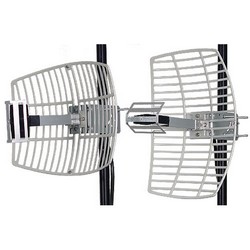 2.4GHz 15dBi栅格天线，压铸微型反射栅格，N型公头连接器的图片