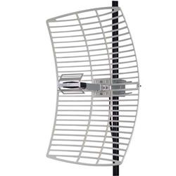 2.4GHz 20dBi栅格天线，压铸微型反射栅格，N型公头的图片