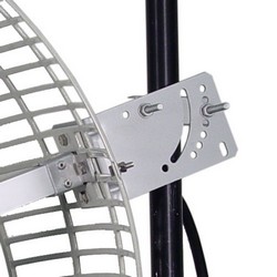 2.4 GHz,24 dBi,压铸小型化栅格天线, 集成N型公头连接器的图片