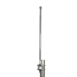 3300 MHz - 4200 MHz，11dBi 全向玻璃纤维天线，N 母接头，灰色的图片