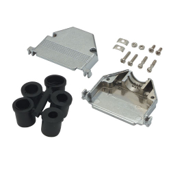 组装式D-Sub护罩套件，DB50/HD78，金属的图片