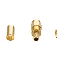 RP-SMA Plug Crimp for 200-Series Cable Gold的图片