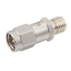 2W / 2dB 射频固定衰减器，SMA公头至SMA母头钝化不锈钢主体，最高工作频率为6 GHz的图片