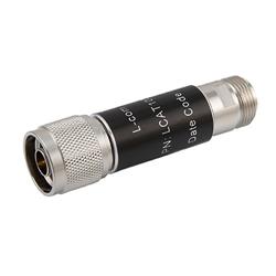 2W/20 dB RF Fixed Attenuator, N Male to N Female Brass Nickel Body Up to 3 GHz的图片