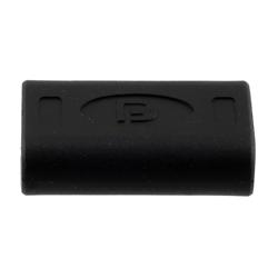 DisplayPort母头至母头转接头，黑色的图片