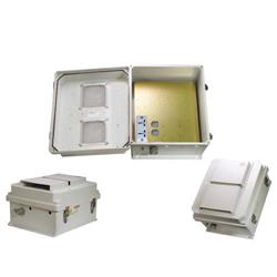 14×12×7英寸（35.6×30.5×17.8厘米）防风雨接线盒，通用100~250V交流，开孔盒盖的图片