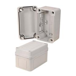 5×3×3英寸（12.7×7.6×7.6厘米）小型工业级接线盒，带角部固定螺丝的图片