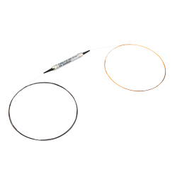 CWDM无源滤波器，现场单条管筒状OADM，1通道20nm 1270nm，2m 250um彩色裸光纤，Pass端口的图片