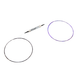 CWDM无源滤波器，现场单条管筒状OADM，1通道20nm 1310nm，2m 250um彩色裸光纤，Pass端口的图片
