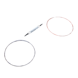 CWDM无源滤波器，现场单条管筒状OADM，1通道20nm 1350nm，2m 250um彩色裸光纤，Pass端口的图片