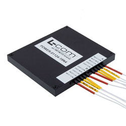 无源 DWDM，OSP 环形 OADM，1 通道，100 GHz 间隔，Ch24，监视器 (1%)，900um 1m 光纤，无连接器的图片