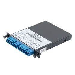 无源光学分配器，SMF LC连接器，60/40 分配，1 / 2LGX模块的图片