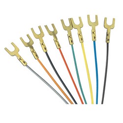 扁平模块化线缆，RJ45（8x8）/平接线片，2.0ft/0.6m的图片