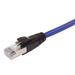 Premium Cat6a Cable, RJ45 / RJ45, Blue 60.0 ft的图片