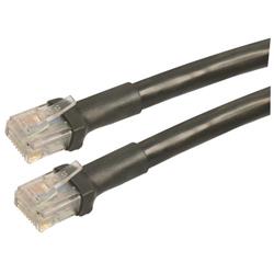 超6类户外级线缆组件，RJ45/RJ45，黑，10英尺（3米）的图片