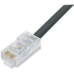6类户外级跳线，RJ45/RJ45，黑，100英尺（30.5米）的图片