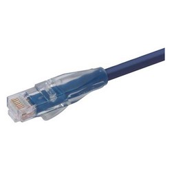 特优型超 5 类 RJ45/RJ45 模制级以太网跳线黑色75ft / 22.9m的图片