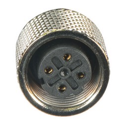 超5类M12 4针D编码SF/UTP工业级线缆，M12母头/RJ45，1米的图片