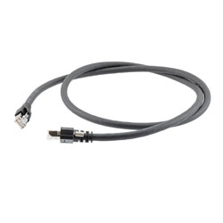 超六类双屏蔽高柔性拖链级以太网线缆， GigE / RJ45， 2.5M的图片