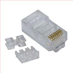 6类RJ45插头（8×8），用于28AWG导线，50件/袋的图片