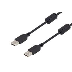USB 2.0线缆，A型公头/A型公头，带磁环，2米的图片