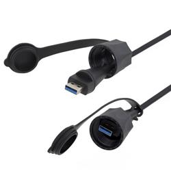 工业级USB 3.0线缆，A型公头/A型公头，1米的图片