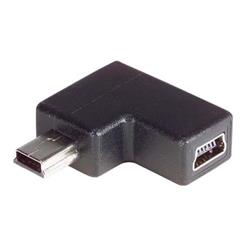 直角USB适配器，Mini B5型公头/母头，出口2的图片