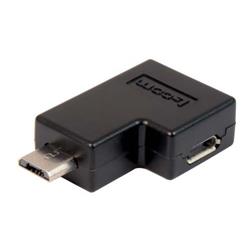 直角USB适配器，Micro B型公头/母头，出口2的图片