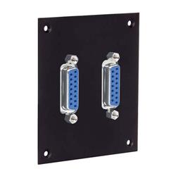 通用子面板，带2个DB15适配器的图片