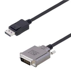 DVI w/Metal Shell Male to DisplayPort LSZH Cable  4 feet的图片