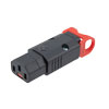 Locking IEC C13 Field-Term Connector, Straight的图片