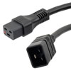 IEC LOCK C19 to C20, 20A, 250V, 10ft的图片