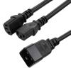 C20 Female to C13 Female Power Splitter Cord, Rated for 15 A, 15-foot Length的图片