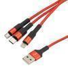 USB 2.0 3-in-1 Type A to Type C/Micro/Lightning Compatible. M/M | 5V | 2.4 Amps | 1 Meter的图片